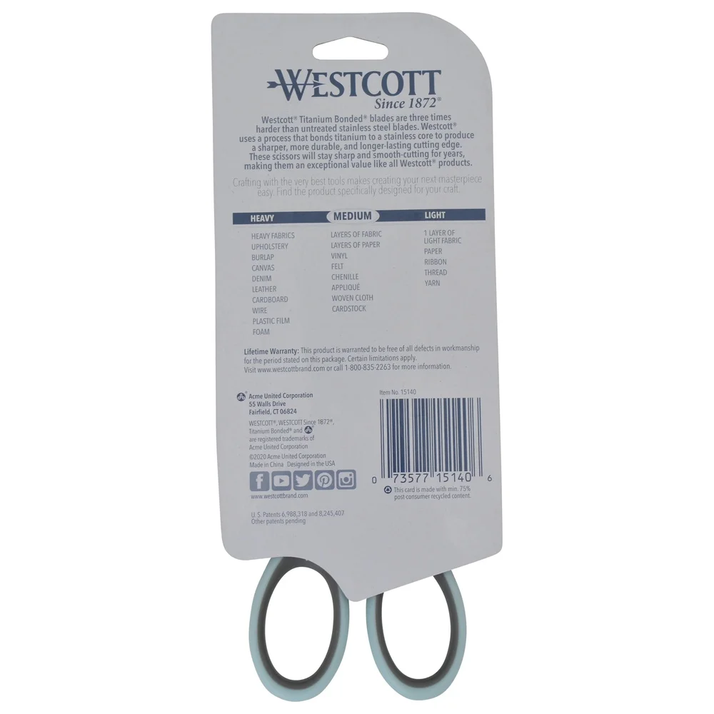 Home Office Of Microsoft - Titanium Sewing Scissors Micro-tip Blades Soft