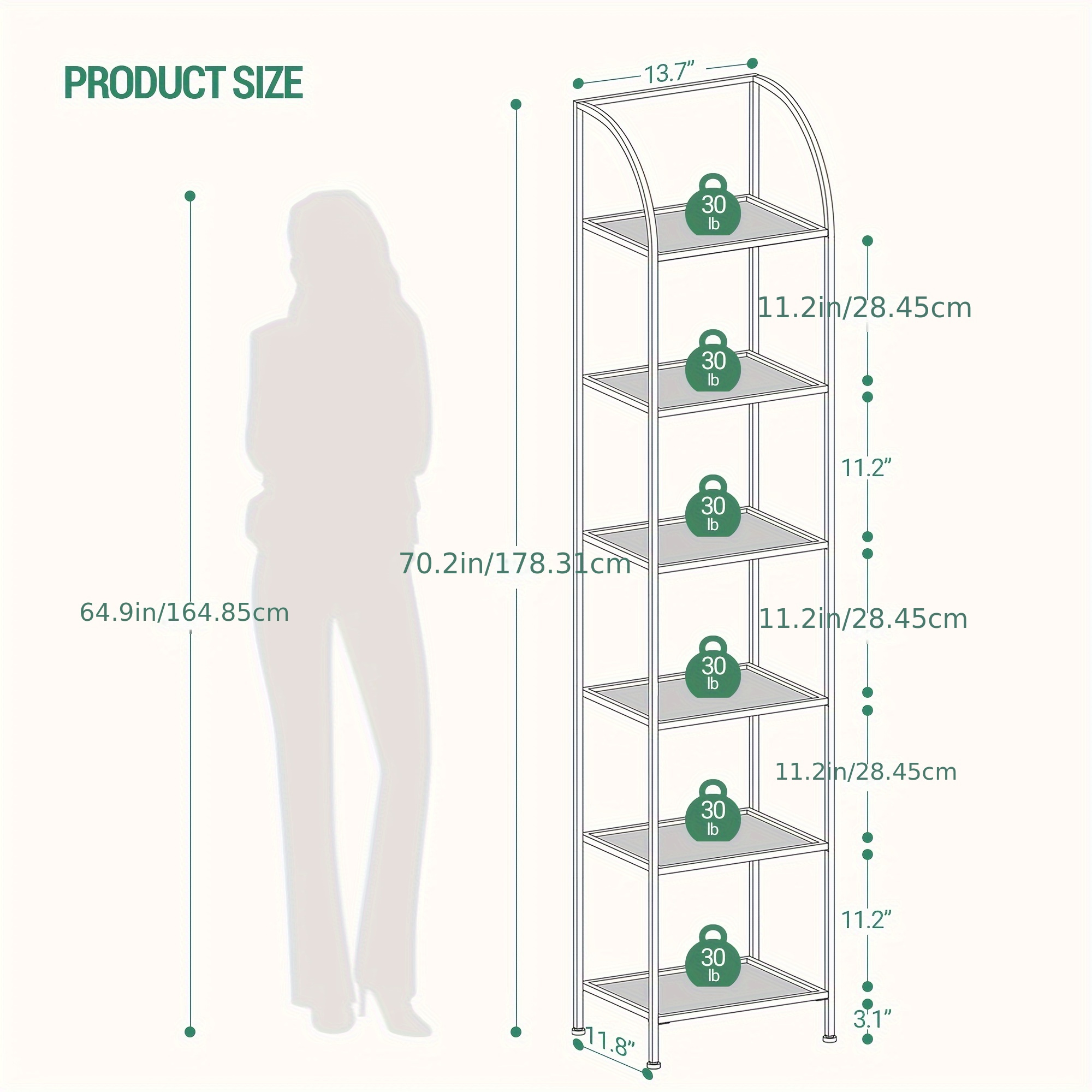 Bookcase Bookshelf, Tempered G - Home Office For ulasan dan harga