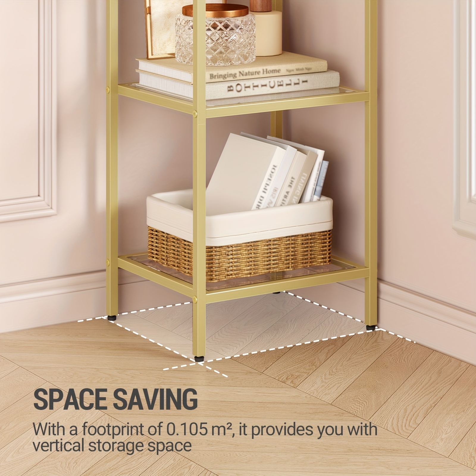 Bookcase Bookshelf, Tempered G - Home Office For ulasan dan harga