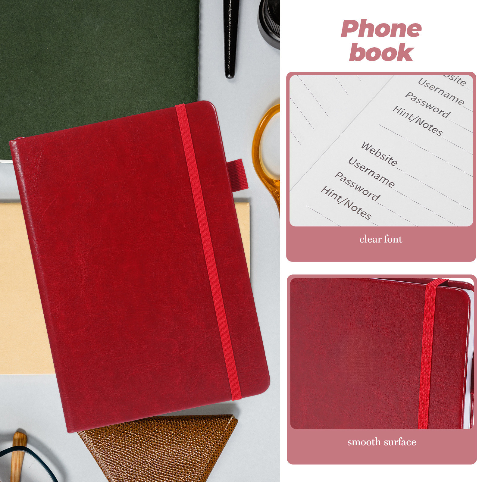 Sturdy Address Book Book Multi - Home Office Email ulasan dan harga