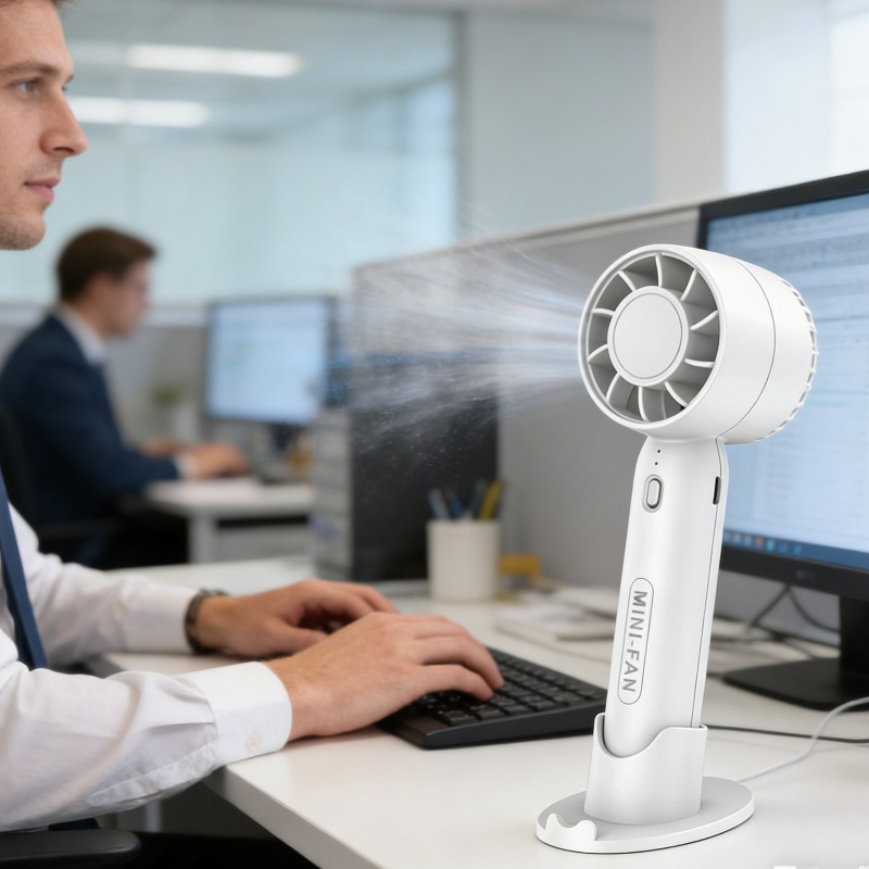 Portable 2 in 1 USB Mini Fan 3 - Home Office Gadgets ulasan dan harga
