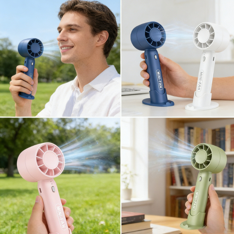 Portable 2 in 1 USB Mini Fan 3 - Home Office Gadgets ulasan dan harga