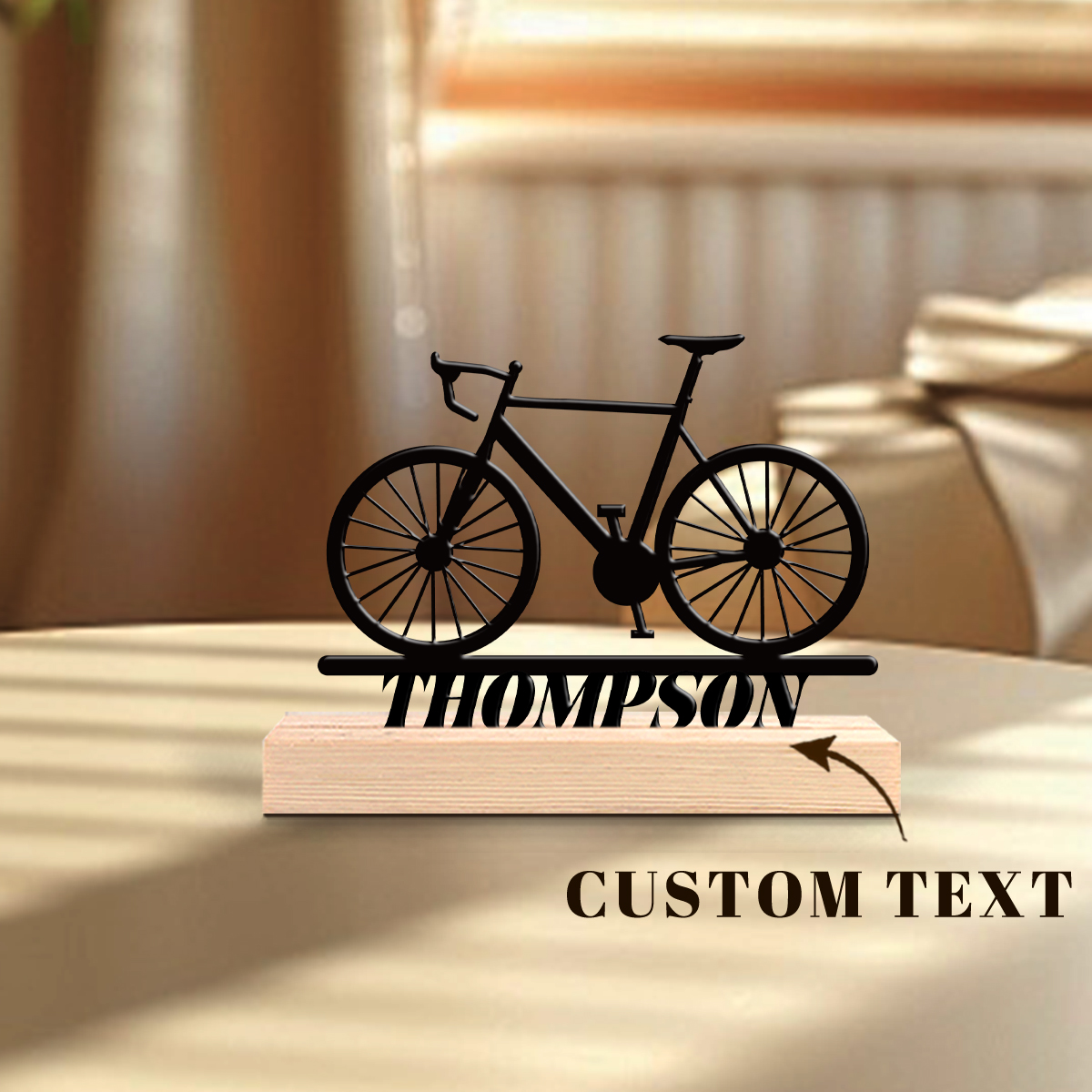 1Pc Csutom Mountain Bike Woode - Home Office Gifts ulasan dan harga