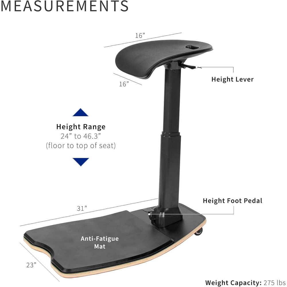 Anti-Fatigue Mat Leaning Perch - Home Office For ulasan dan harga