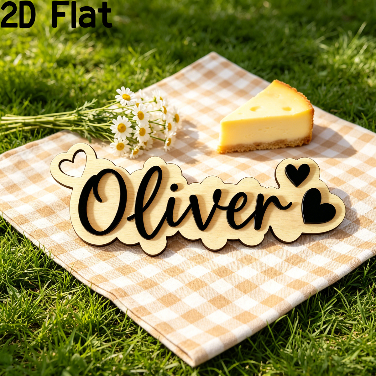 1Pc Custom Love Decor Wooden A - Home Office Gifts ulasan dan harga