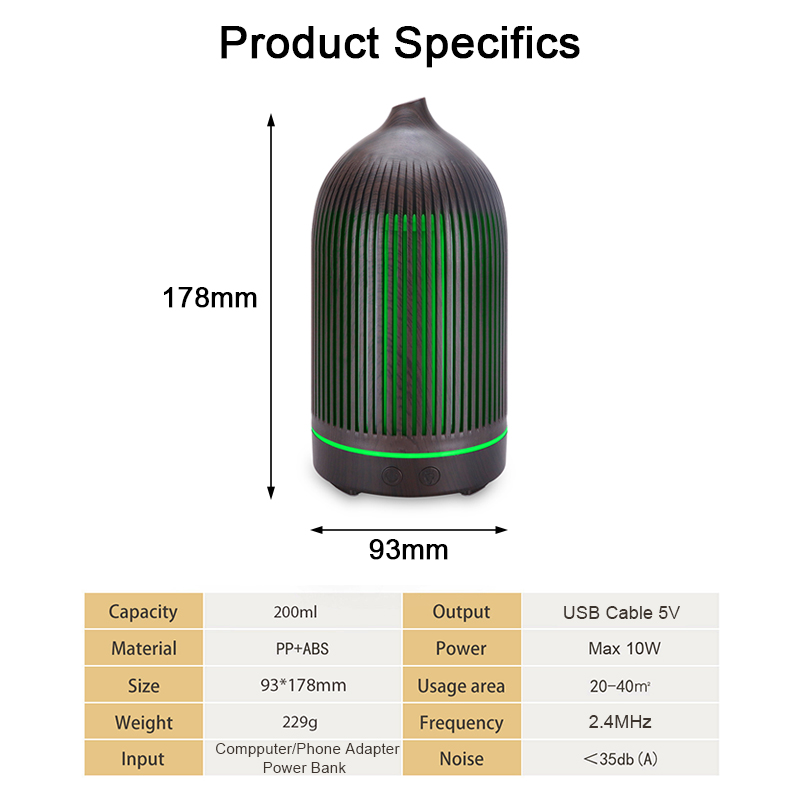 USB Essential Oil Diffuser for - Home Office Gadgets ulasan dan harga