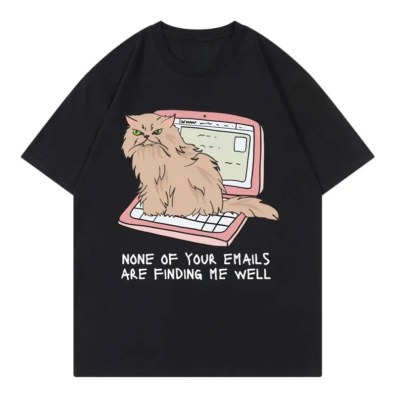 Office Cat T-shirt: 