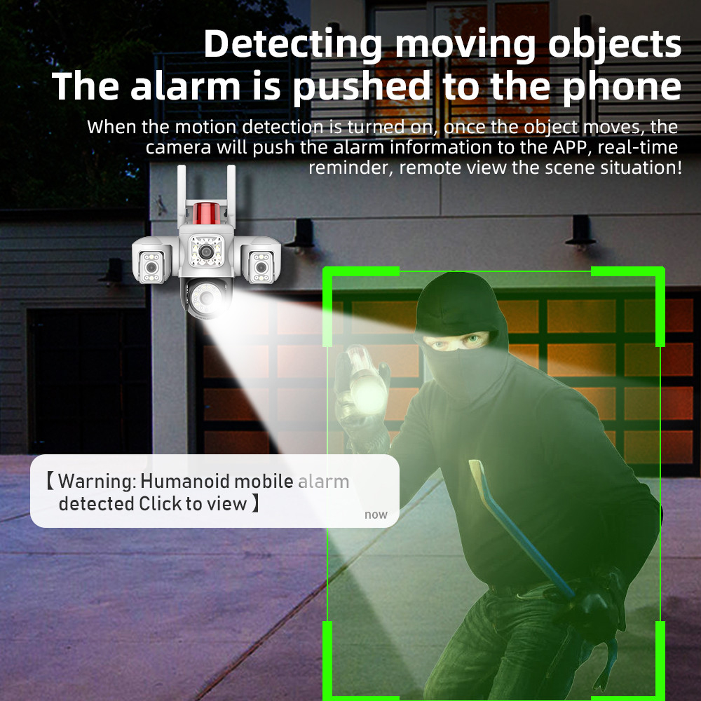 8K 15MP UHD Outdoor WiFi IP Ca - Home Office Email ulasan dan harga