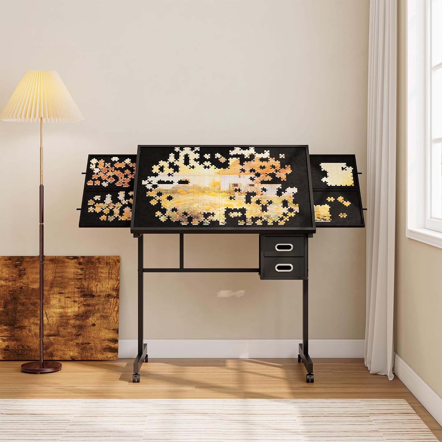 Adjustable Drafting Table with - Home Office Studio ulasan dan harga