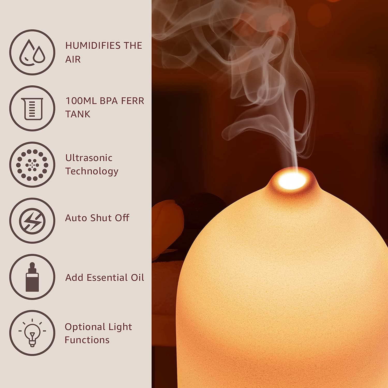 100ml Ceramic Essential Oil Di - Home Office Gadgets ulasan dan harga