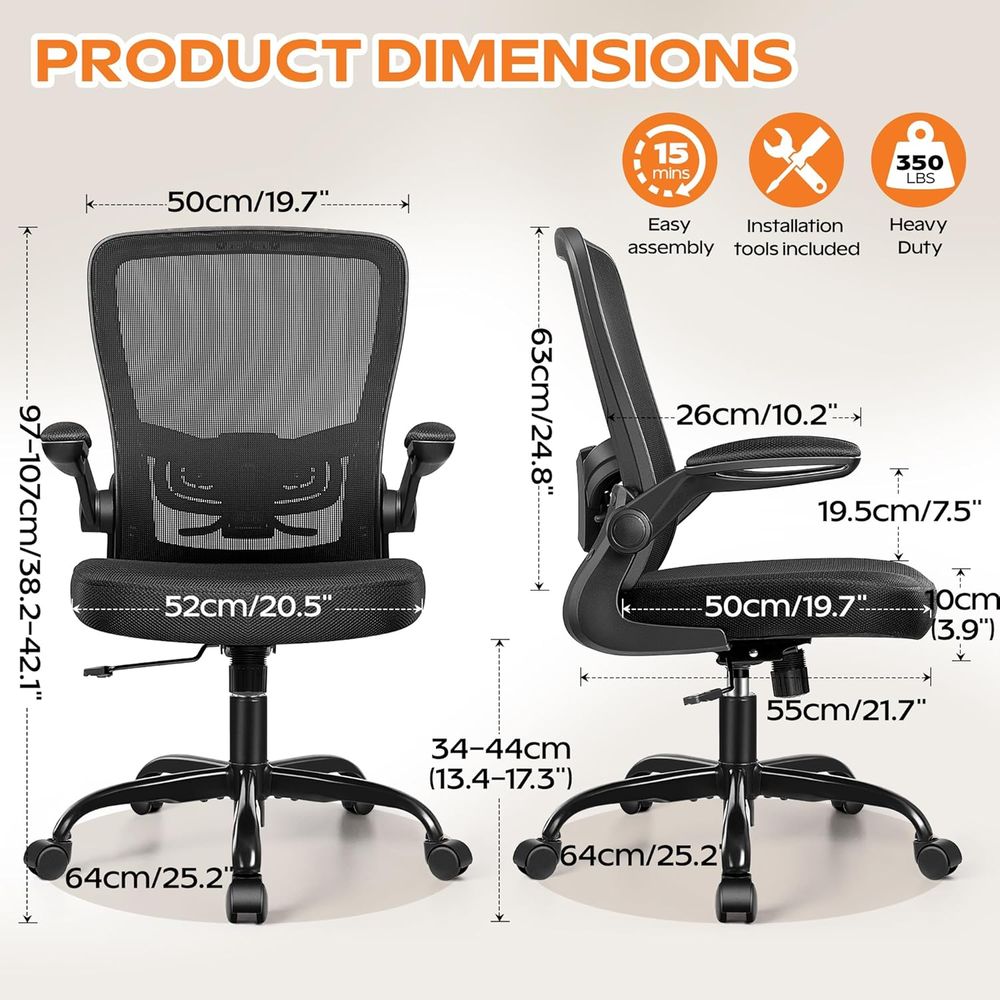Mesh Desk Chair 2026 - Ergonom - Home Office For ulasan dan harga