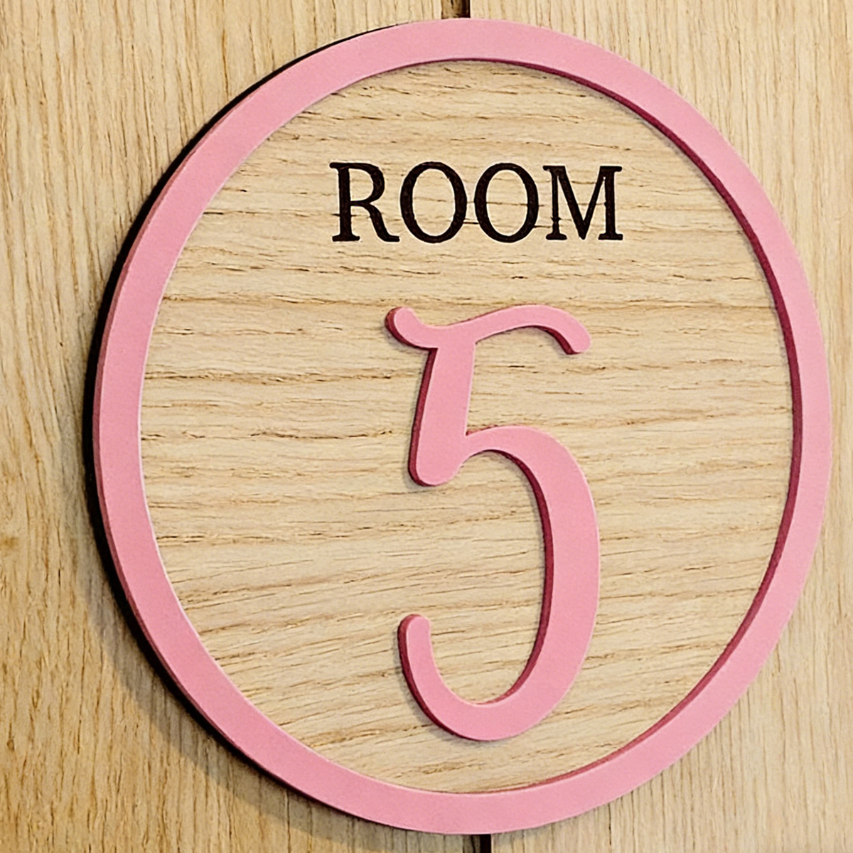 1Pc Cutom Pink Room Number Woo - Home Office Gifts ulasan dan harga