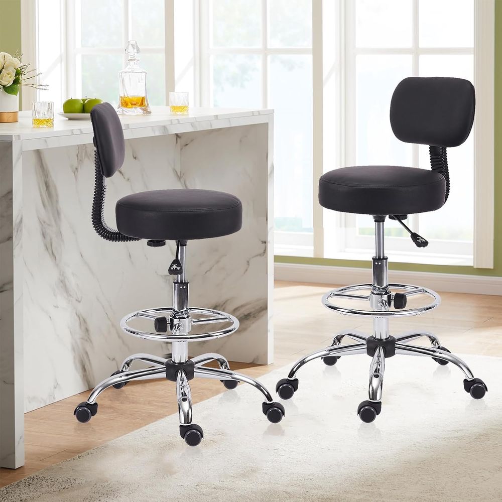 Adjustable Swivel Bar Stool wi - Home Office For ulasan dan harga