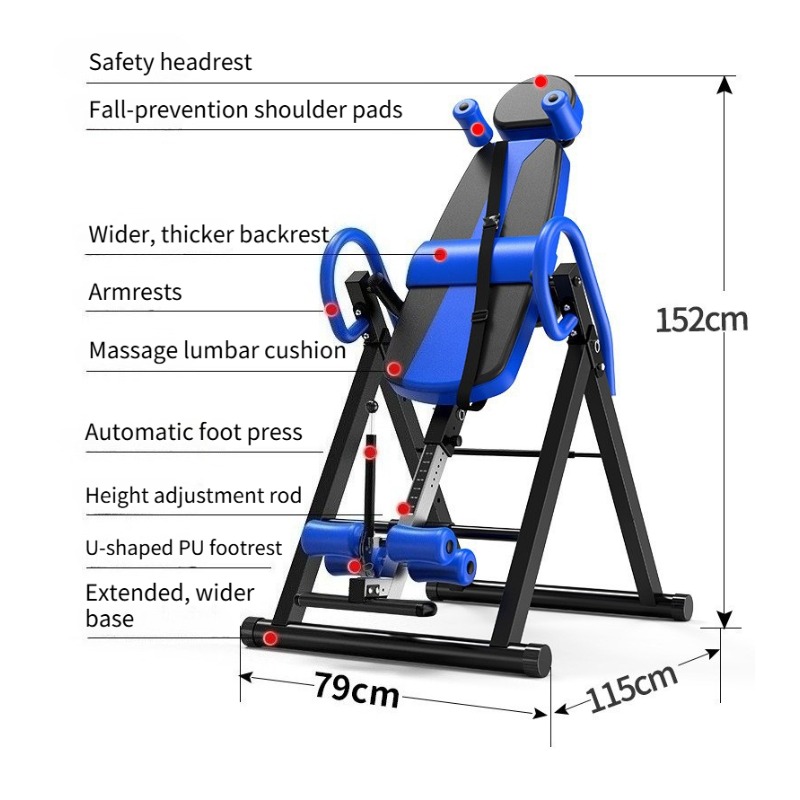 Foldable Home Inversion Table, - Home Office Studio ulasan dan harga