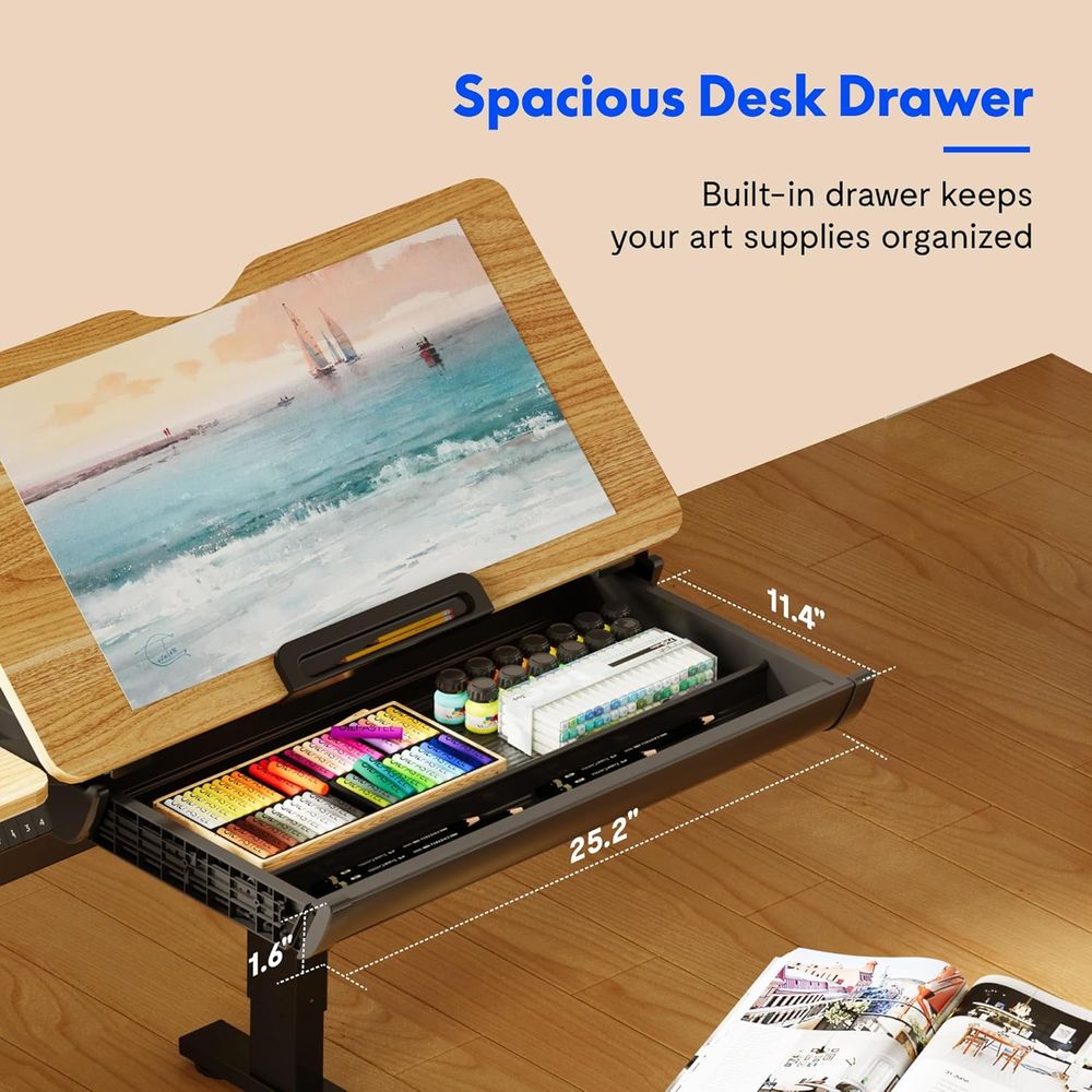 Adjustable Height Electric Sta - Home Office For ulasan dan harga