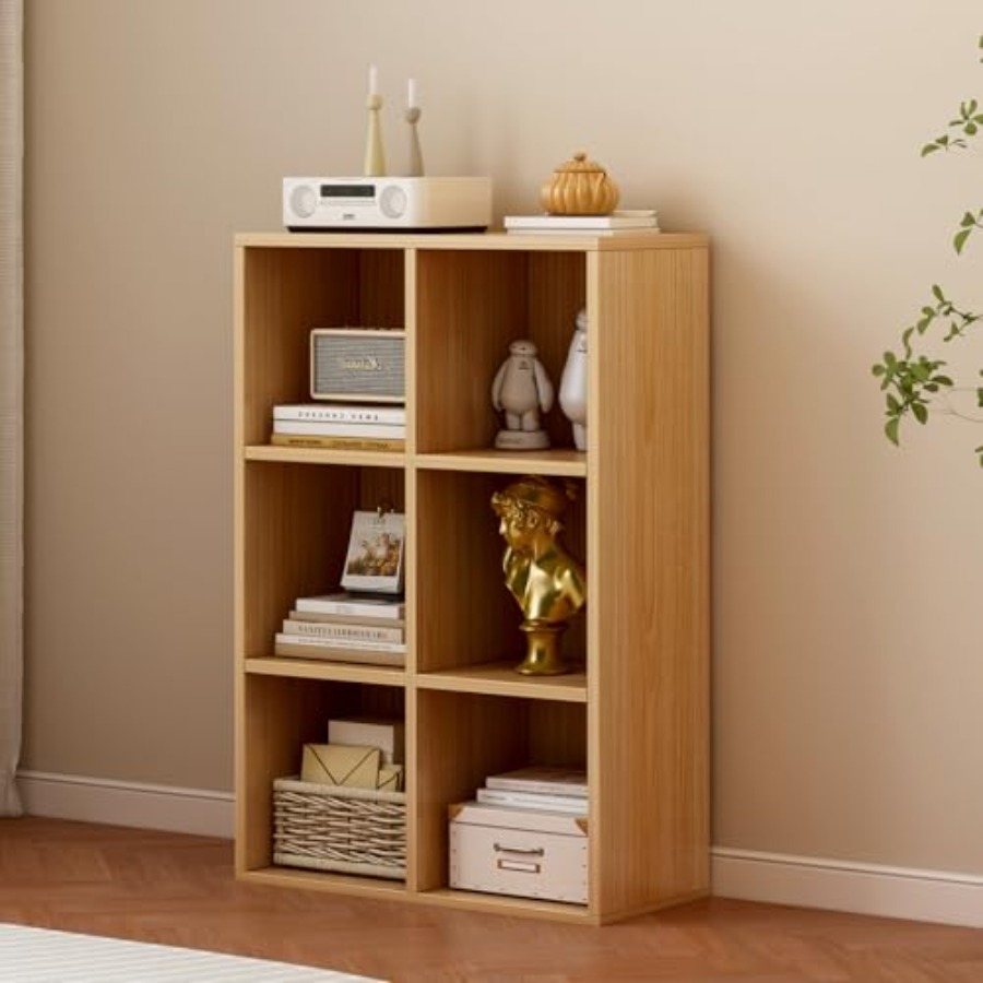 6-Cube Storage Shelf Bookcase  - Home Office For ulasan dan harga