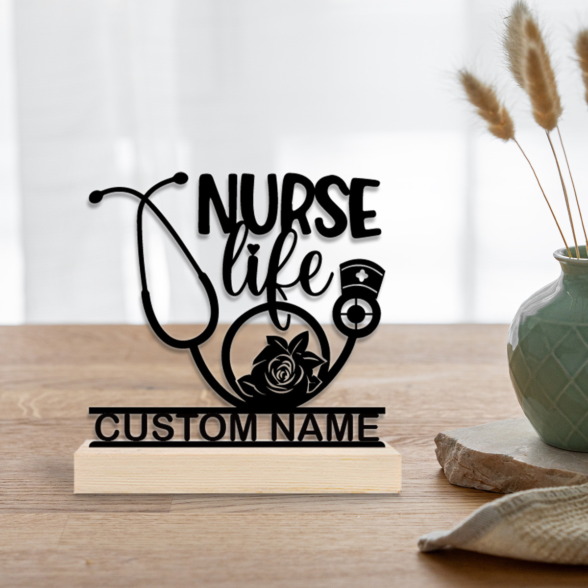 Personalized Nurse Metal Art D - Home Office Gifts ulasan dan harga