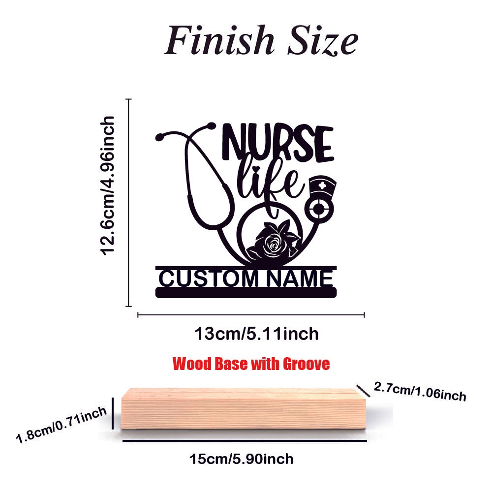 Personalized Nurse Metal Art D - Home Office Gifts ulasan dan harga