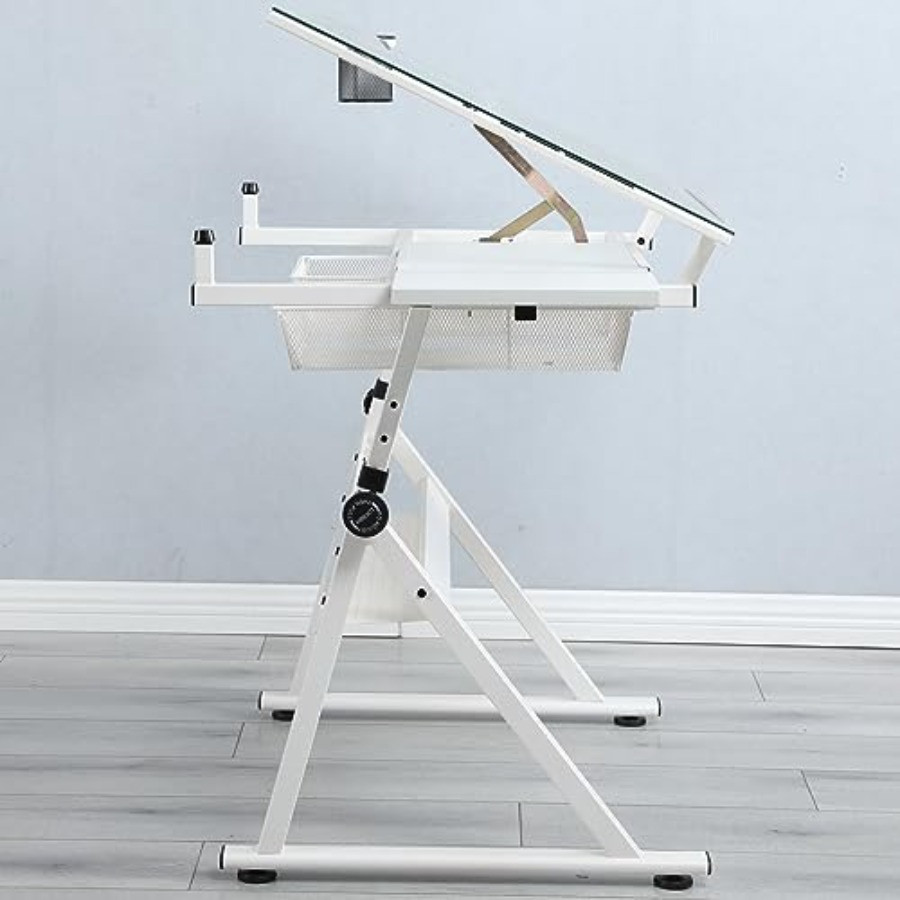 Drafting Table with Stool Mode - Home Office Studio ulasan dan harga