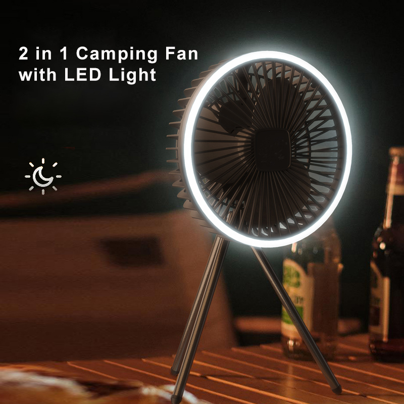 Portable Camping Fan 10000mAh  - Home Office Gadgets ulasan dan harga