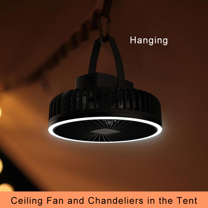 Portable Camping Fan 10000mAh  - Home Office Gadgets ulasan dan harga
