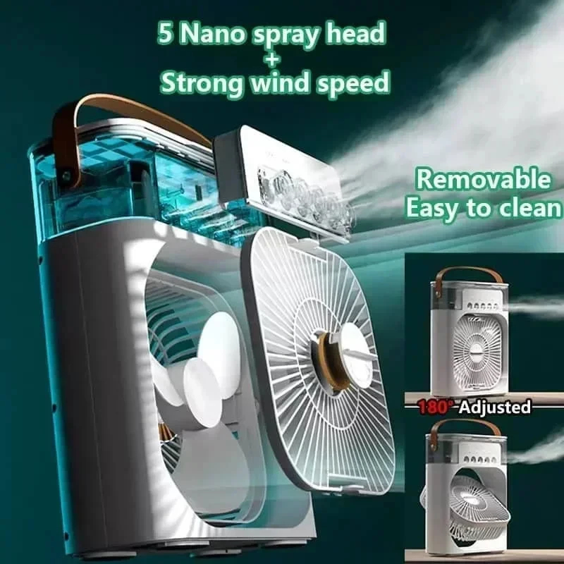 New 3 in 1 Portable Air Cooler - Home Office Gadgets ulasan dan harga