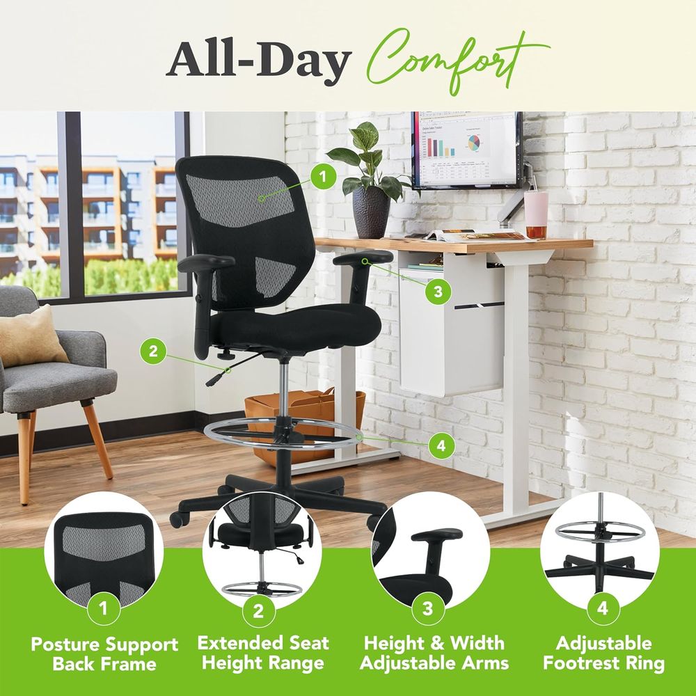 Ergonomic Mesh Standing Office - Home Office For ulasan dan harga