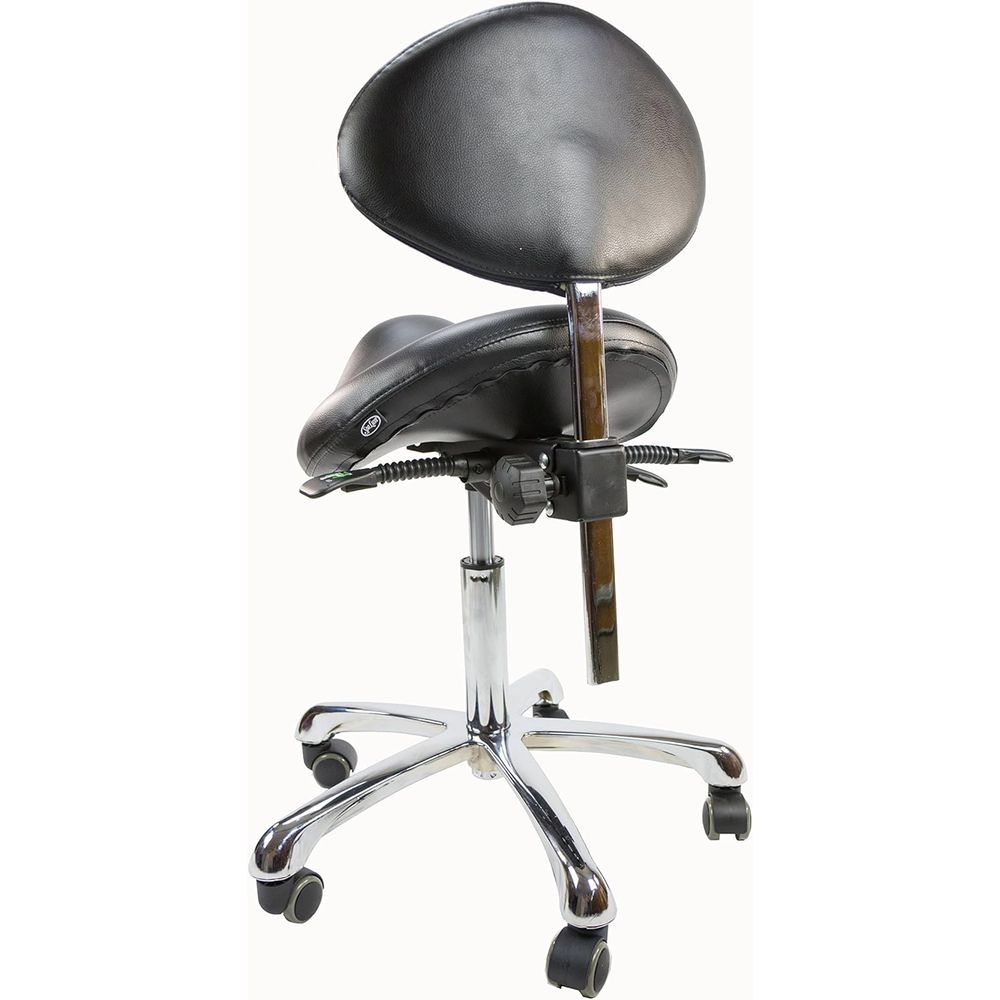 Ergonomic Rolling Swivel Stool - Home Office For ulasan dan harga
