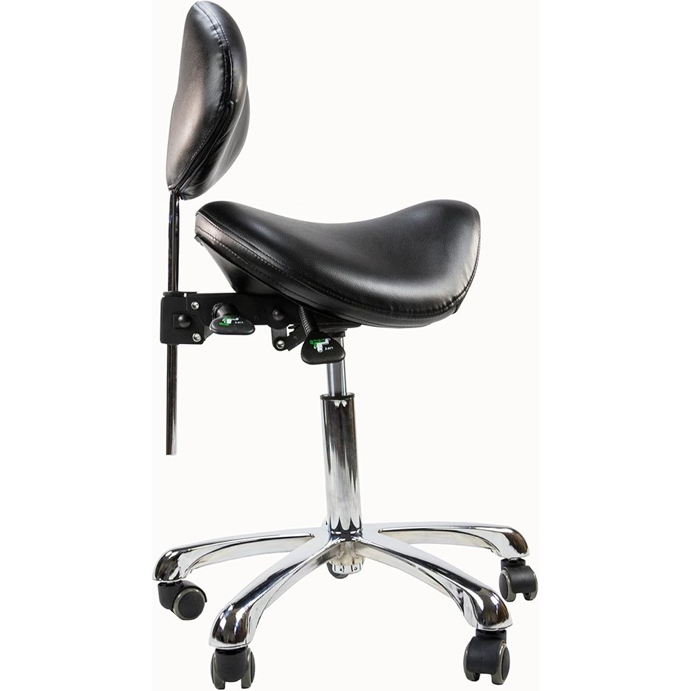 Ergonomic Rolling Swivel Stool - Home Office For ulasan dan harga