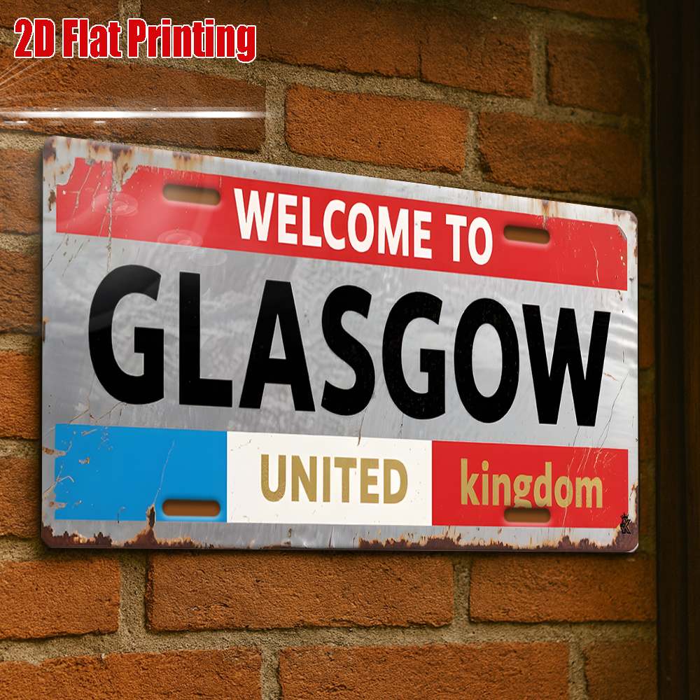 Tin Sign - Vintage Durable Met - Home Office In Glasgow ulasan dan harga