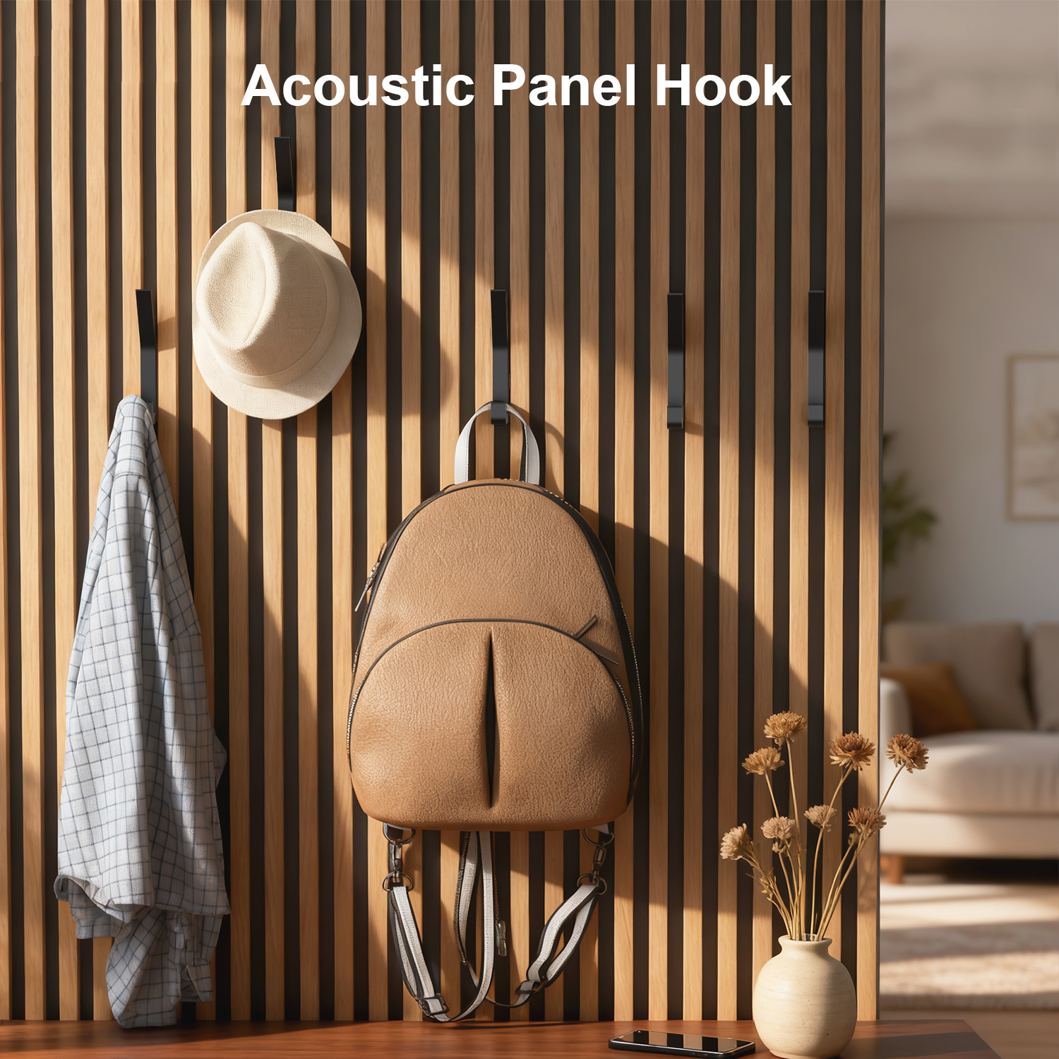 4 Soundproof Panel Hooks - Dri - Home Office Studio ulasan dan harga