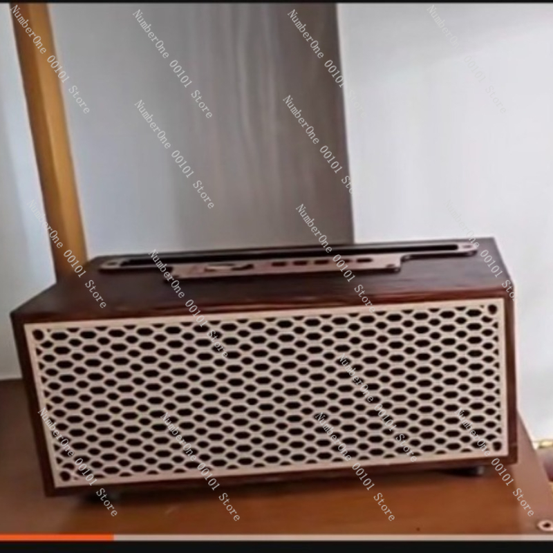 Retro Wooden Bluetooth Speaker - Home Office Studio ulasan dan harga