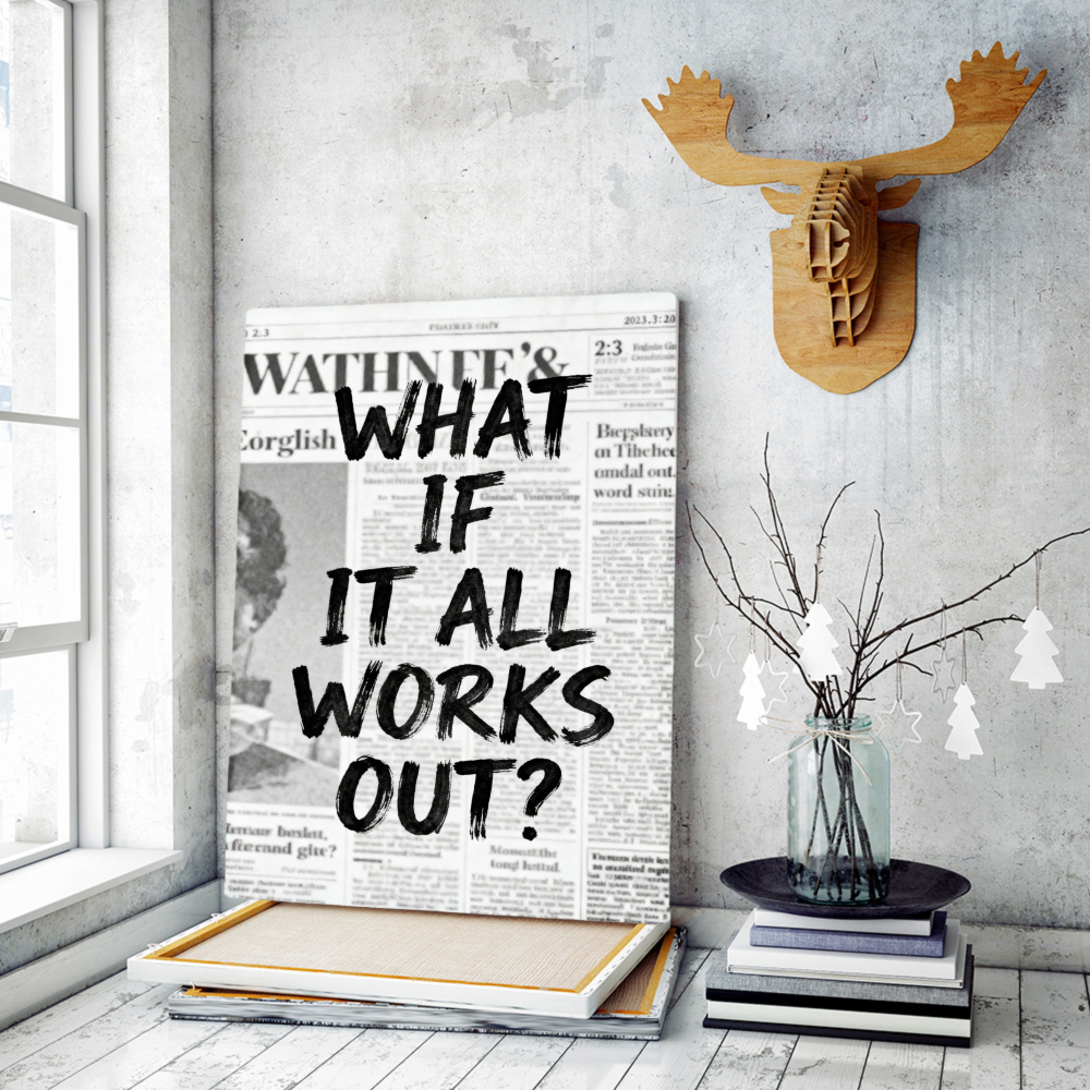 Vintage Adolphe What if it all - Home Office What Is It ulasan dan harga