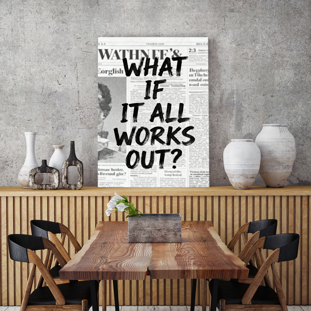Vintage Adolphe What if it all - Home Office What Is It ulasan dan harga