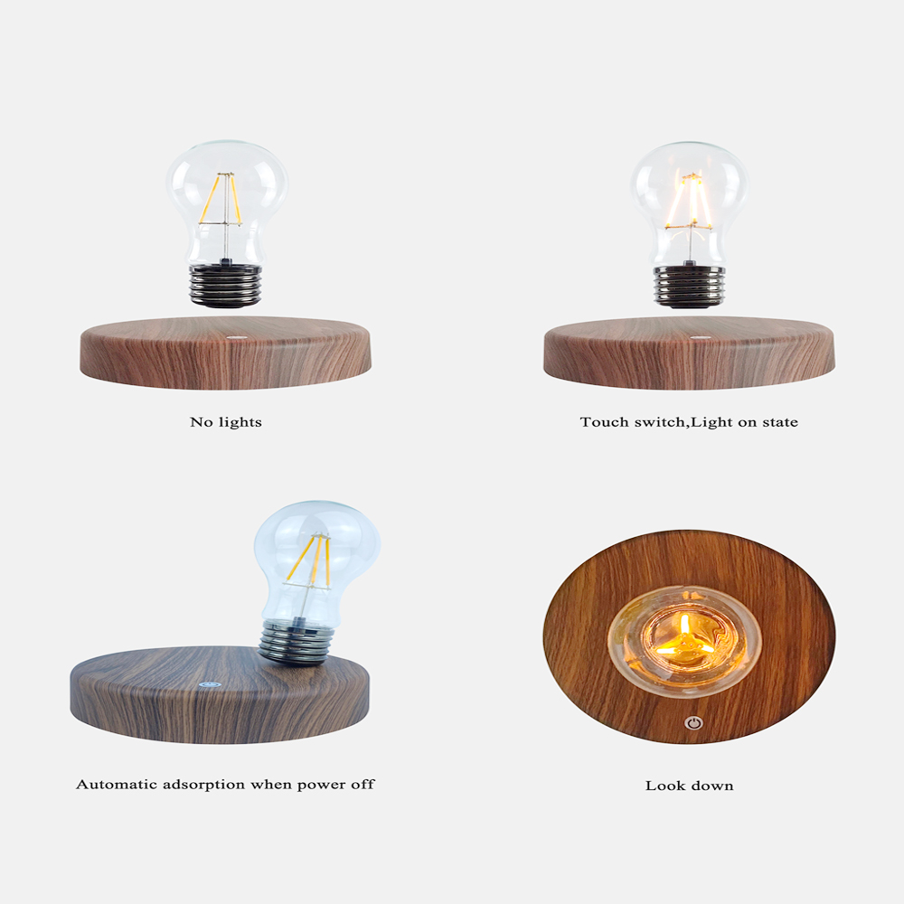 Magnetic Levitation Lamp Creat - Home Office Gifts ulasan dan harga