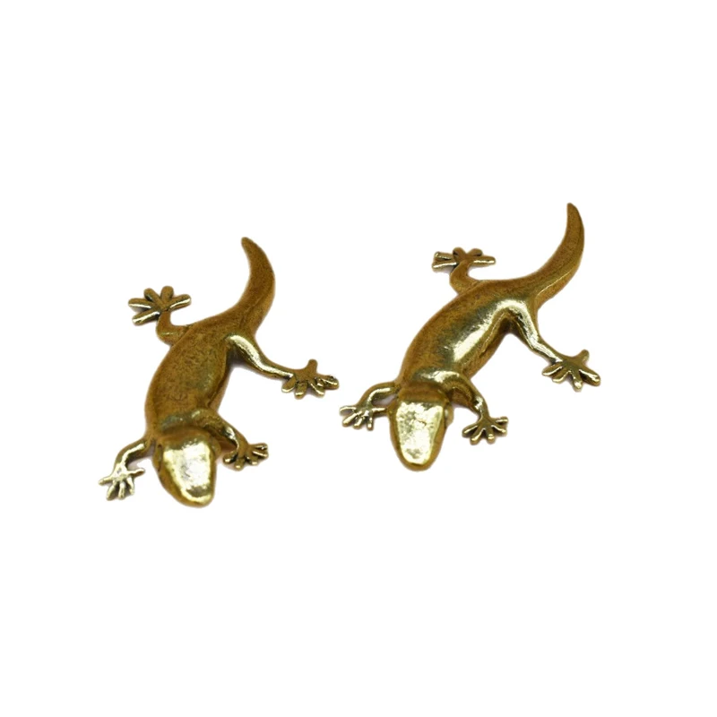 Handmade Bronze Retro Gecko Li - Home Office Gadgets ulasan dan harga