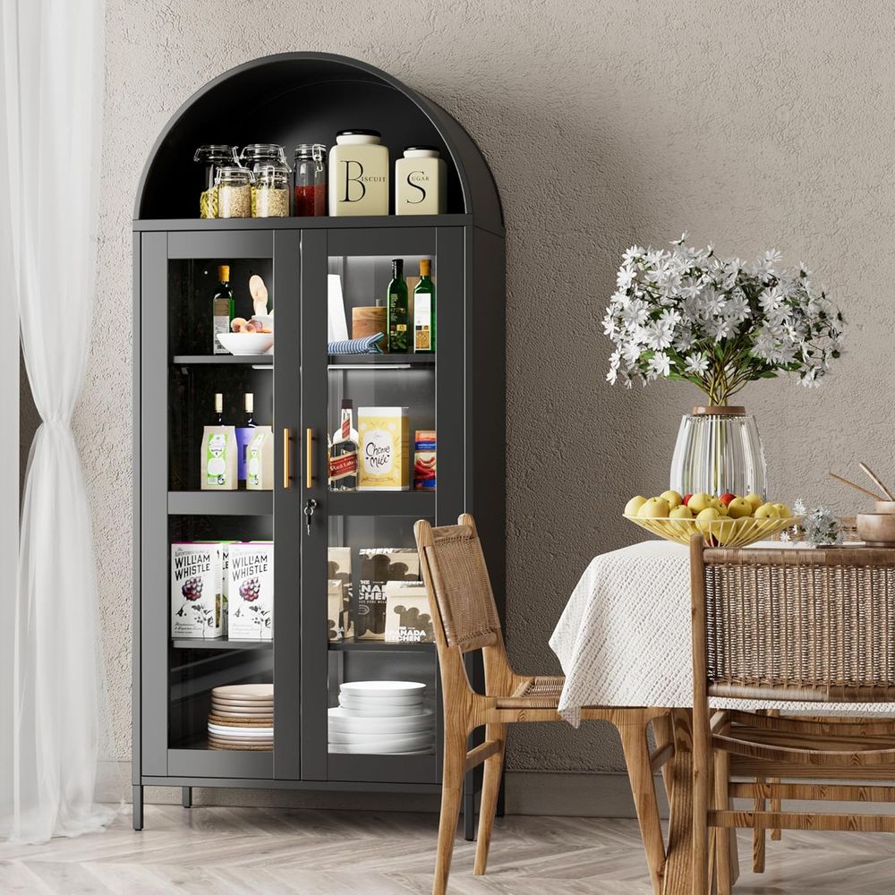 78.74 Tall Metal Arched Cabine - Home Office For ulasan dan harga