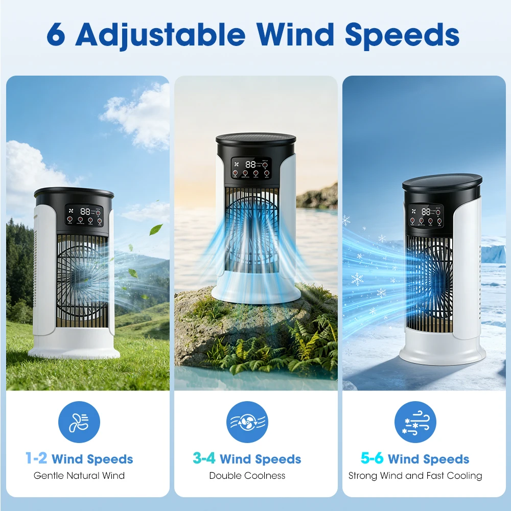 3 In 1 Household Fan Air Condi - Home Office Gadgets ulasan dan harga