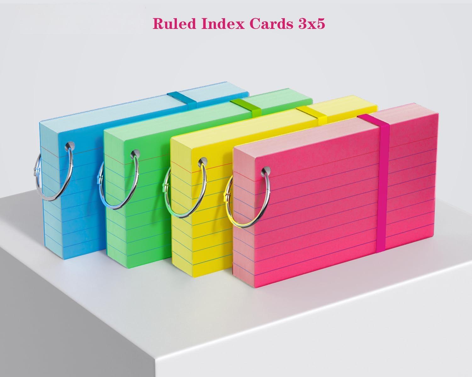 New 200 PCS Colored Index Card - Home Office New Rules ulasan dan harga