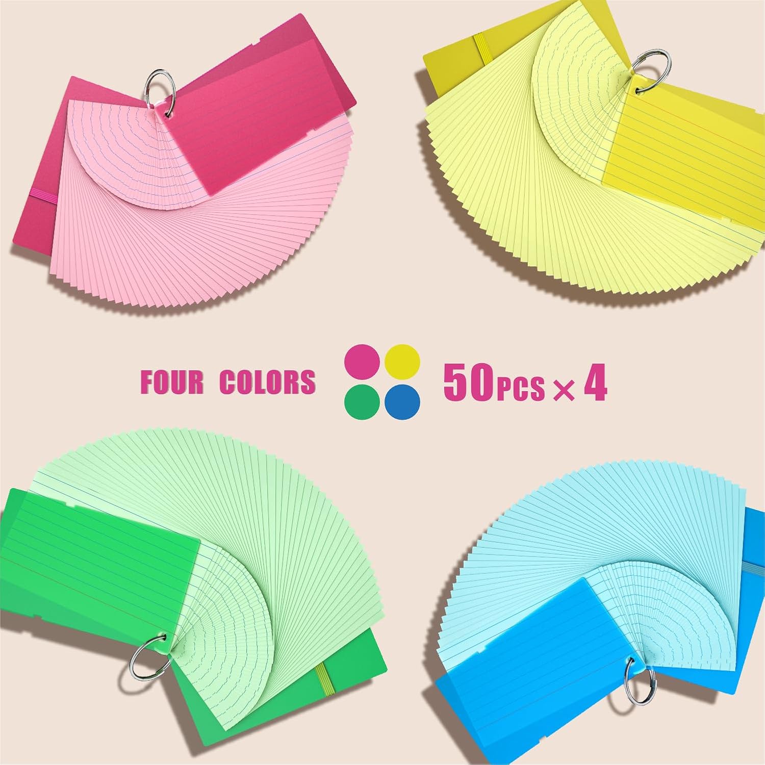 New 200 PCS Colored Index Card - Home Office New Rules ulasan dan harga