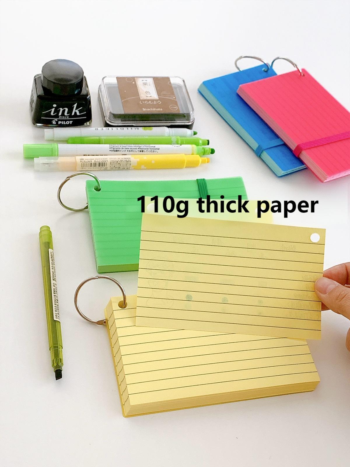 New 200 PCS Colored Index Card - Home Office New Rules ulasan dan harga