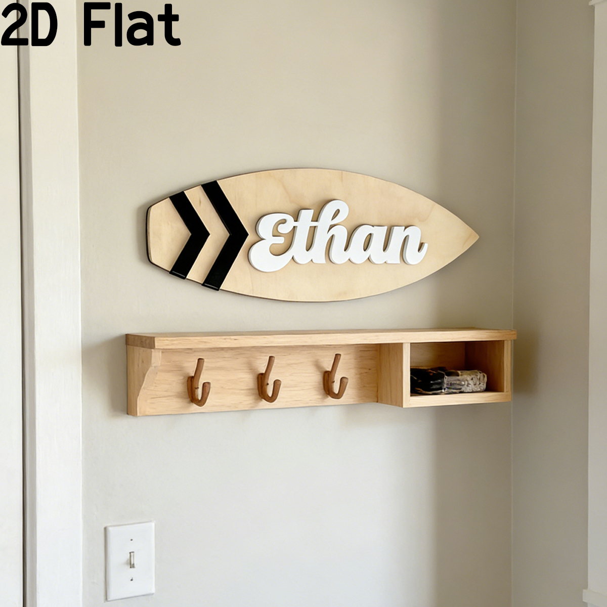 1Pc Custom Surfboard Wooden Ac - Home Office Gifts ulasan dan harga