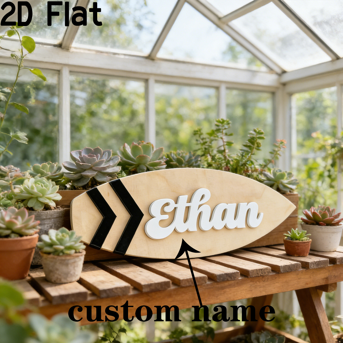 1Pc Custom Surfboard Wooden Ac - Home Office Gifts ulasan dan harga